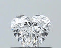 0.50ct Heart Natural Diamond (Colour D, Clarity IF, Cut VG, GIA Certified)