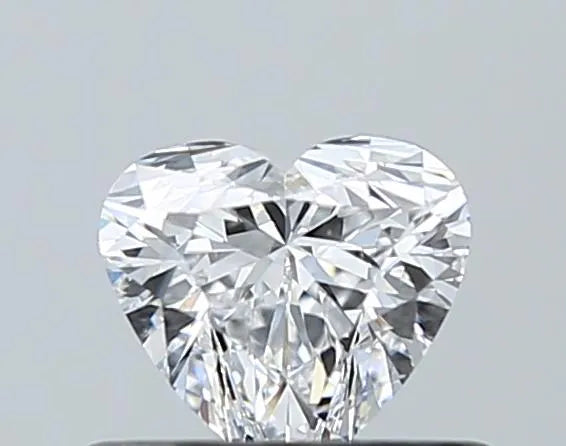 0.50ct Heart Natural Diamond (Colour D, Clarity IF, Cut VG, GIA Certified)