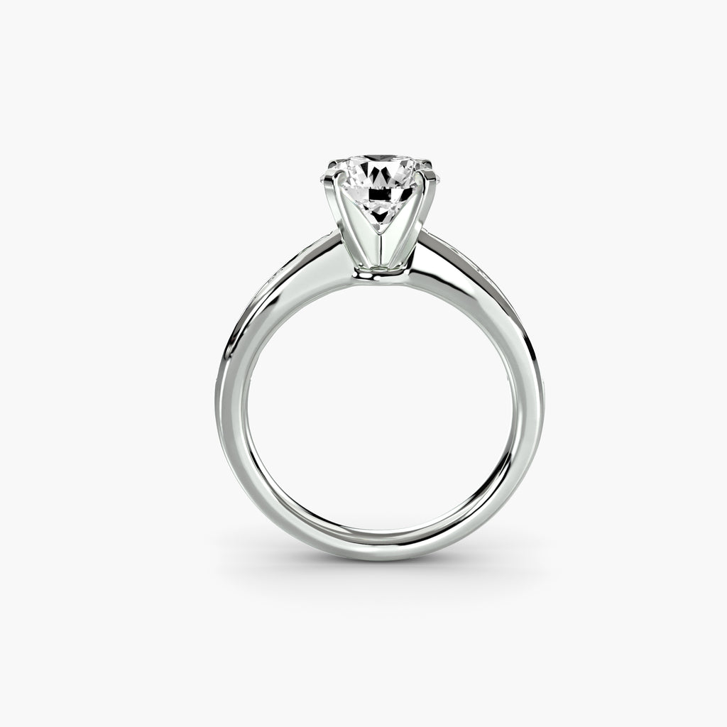 Solitaire with Pavé 3