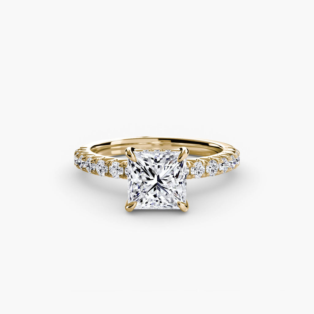 Solitaire with Pavé 6