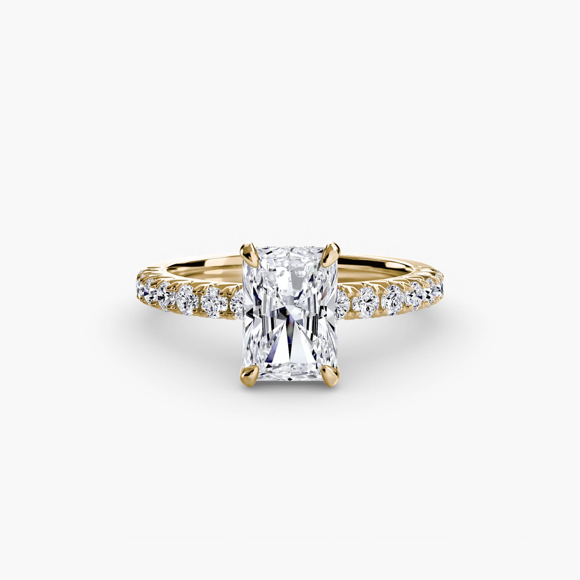 Solitaire with Pavé 6